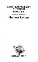 Cover of Contemporary Finnish poetry