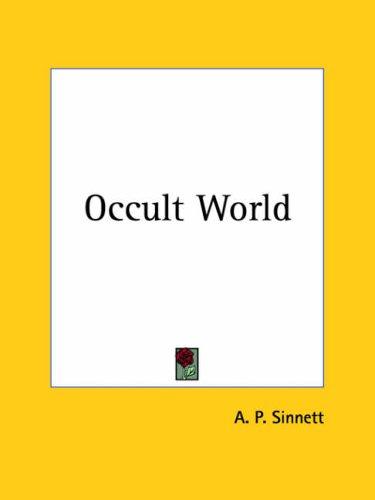 Cover of The Occult World