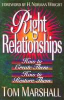 Cover of Right Relationships