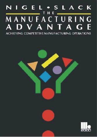 Cover of The manufacturing advantage