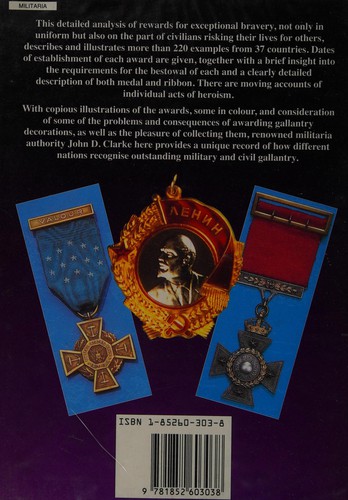 Cover of Gallantry medals & awards of the world