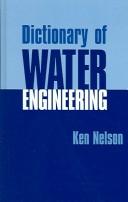 Cover of Dictionary of Water Engineering