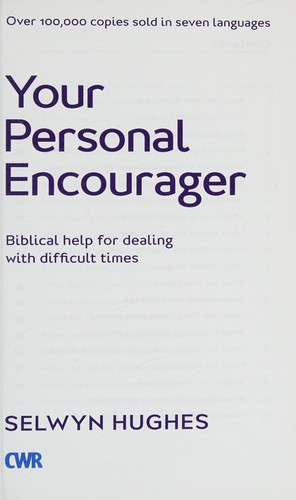 Cover of Your personal encourager