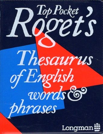 Cover of Roget's Thesaurus