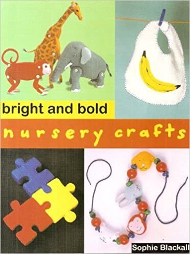 Cover of Bright and Bold Nursery Crafts