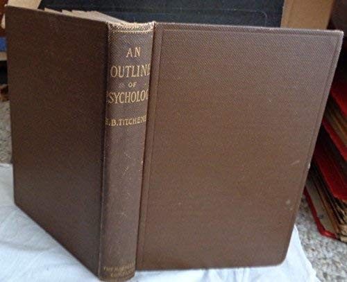 Cover of An Outline of Psychology (1896) (Thoemmes Press - Classics in Psychology)