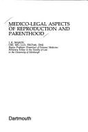 Cover of Medico-legal aspects of reproduction and parenthood