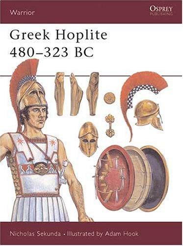 Cover of Greek Hoplite 480-323 BC (Warrior)