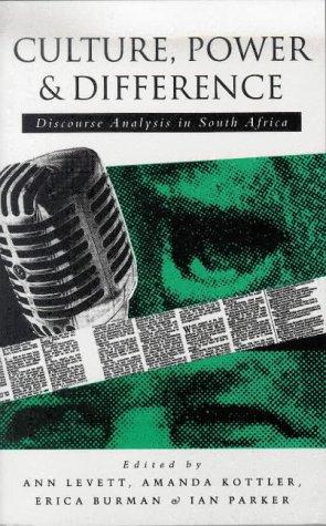 Cover of Culture, power, and difference