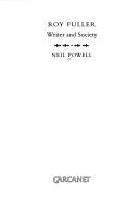 Cover of Roy Fuller