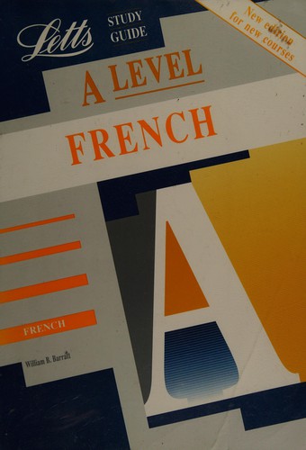 Cover of A-level Study Guide French (Letts Educational A-level Study Guides)