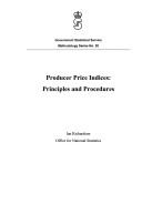 Cover of Producer price indices