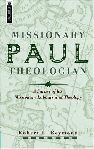 Cover of Paul Missionary Theologian