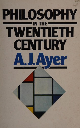 Cover of Philosophy in the twentieth century