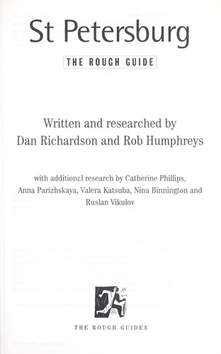 Cover of St. Petersburg
