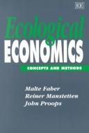 Cover of Ecological economics