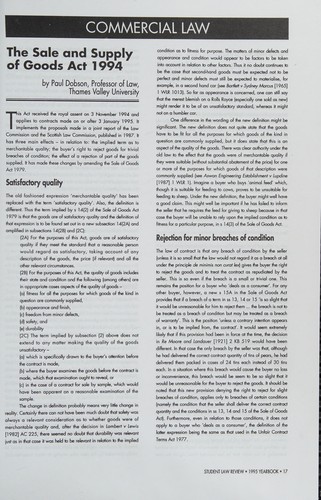 Cover of Student law review yearbook