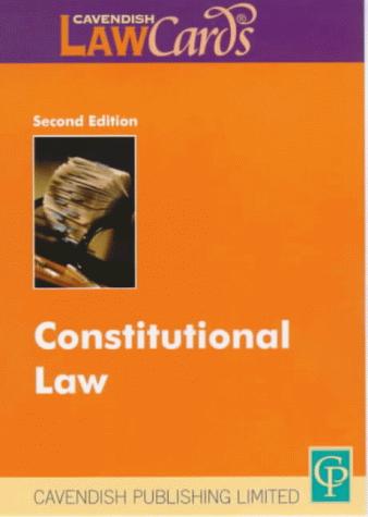 Cover of Constitutional Law