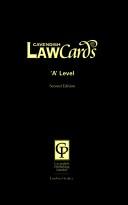 Cover of Lawcard on a Level Law