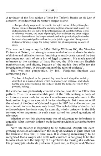 Cover of Evidence