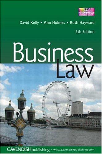 Cover of Business law
