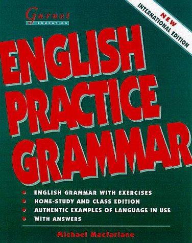 Cover of English Practice Grammar With Answers