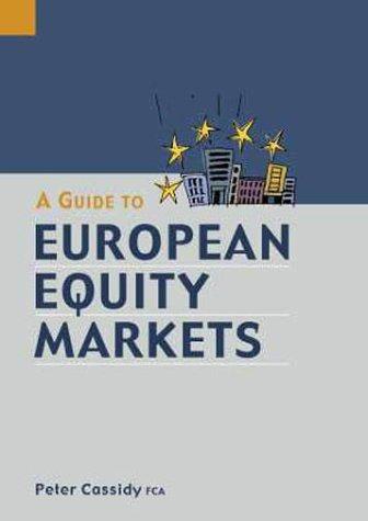Cover of A Guide to European Equity Markets
