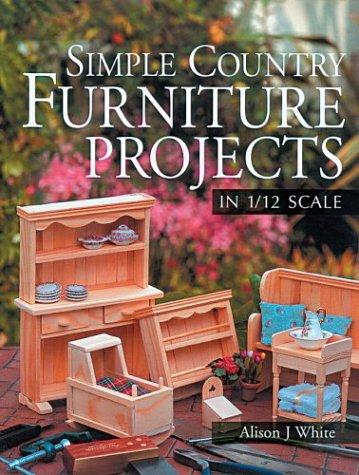 Cover of Simple country furniture projects in 1/12 scale