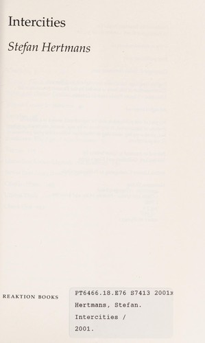 Cover of Intercities
