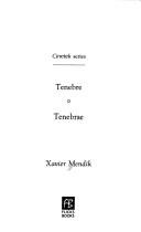 Cover of Tenebre =