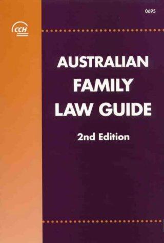 Cover of Australian family law guide