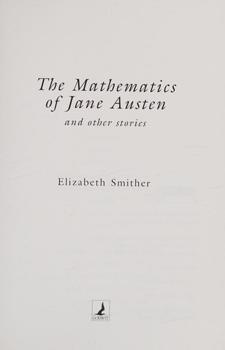 Cover of The mathematics of Jane Austen and other stories