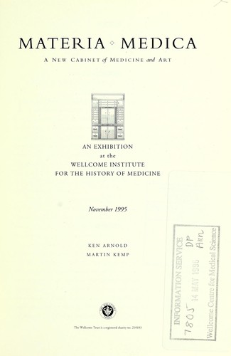 Cover of Materia medica