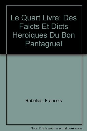Cover of Le quart livre