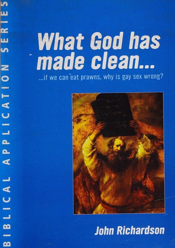 Cover of What God has made clean