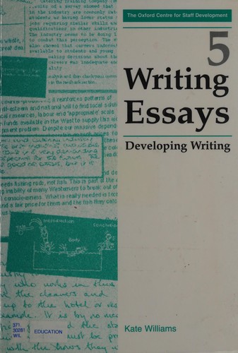 Cover of Writing essays