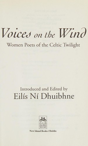 Cover of Voices on the Wind