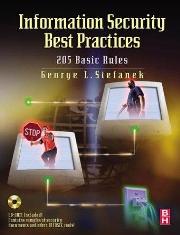 Cover of Information security best practices