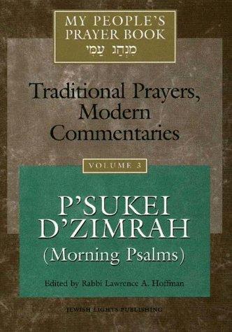 Cover of My People's Prayer Book, Vol. 3