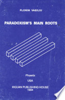 Cover of Paradoxism's Main Roots (essay)