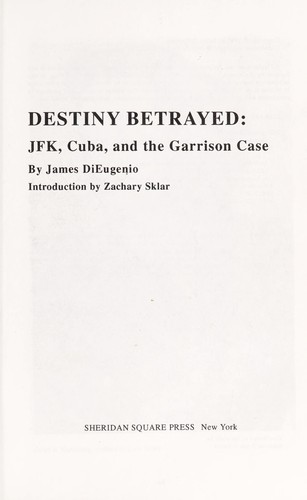 Cover of Destiny betrayed