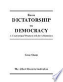 Cover of From Dictatorship to Democracy