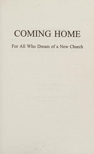 Cover of Coming home