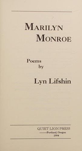 Cover of Marilyn Monroe