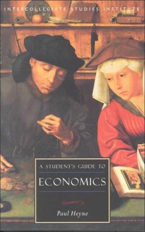Cover of A Student's Guide to Economics (Isi Guides to the Major Disciplines)
