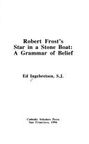 Cover of Robert Frost's star in a stone boat