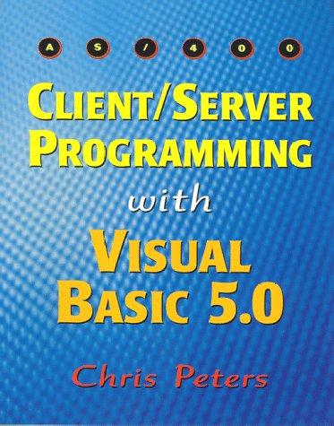 Cover of AS/400 client/server programming with Visual Basic 5.0