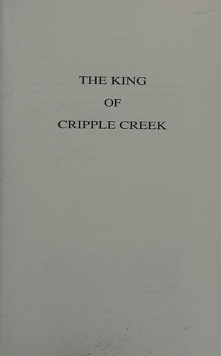Cover of The King of Cripple Creek