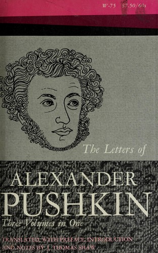 Cover of The letters of Alexander Pushkin
