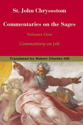 Cover of St. John Chrysostom commentary on Job